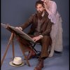 Actors Bernadette Peters and Robert Westenberg from the Broadway production of the musical "Sunday In The Park With George." (New York)