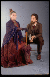 Actors Barbara Bryne and Robert Westenberg from the Broadway production of the musical "Sunday In The Park With George." (New York)
