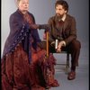Actors Barbara Bryne and Robert Westenberg from the Broadway production of the musical "Sunday In The Park With George." (New York)
