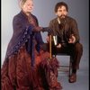 Actors Barbara Bryne and Robert Westenberg from the Broadway production of the musical "Sunday In The Park With George." (New York)