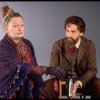 Actors Barbara Bryne and Robert Westenberg from the Broadway production of the musical "Sunday In The Park With George." (New York)
