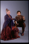Actors Barbara Bryne and Robert Westenberg from the Broadway production of the musical "Sunday In The Park With George." (New York)