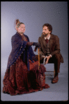 Actors Barbara Bryne and Robert Westenberg from the Broadway production of the musical "Sunday In The Park With George." (New York)