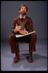 Actor Robert Westenberg from the Broadway production of the musical "Sunday In The Park With George." (New York)