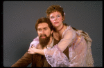Actors Harry Groener and Maryann Plunkett from the Broadway production of the musical "Sunday In The Park With George." (New York)
