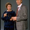 Actors Harry Groener and Barbara Bryne from the Broadway production of the musical "Sunday In The Park With George." (New York)