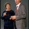Actors Harry Groener and Barbara Bryne from the Broadway production of the musical "Sunday In The Park With George." (New York)