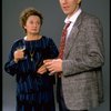 Actors Harry Groener and Barbara Bryne from the Broadway production of the musical "Sunday In The Park With George." (New York)