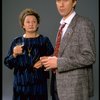 Actors Harry Groener and Barbara Bryne from the Broadway production of the musical "Sunday In The Park With George." (New York)