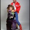 Actors Bernadette Peters and Christopher D'Amboise from the Broadway production of the musical "Song and Dance." (New York)