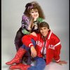 Actors Bernadette Peters and Christopher D'Amboise from the Broadway production of the musical "Song and Dance." (New York)