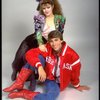 Actors Bernadette Peters and Christopher D'Amboise from the Broadway production of the musical "Song and Dance." (New York)