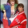 Actors Bernadette Peters and Christopher D'Amboise from the Broadway production of the musical "Song and Dance." (New York)