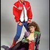 Actors Bernadette Peters and Christopher D'Amboise from the Broadway production of the musical "Song and Dance." (New York)