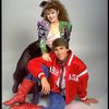 Actors Bernadette Peters and Christopher D'Amboise from the Broadway production of the musical "Song and Dance." (New York)