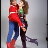 Actors Bernadette Peters and Christopher D'Amboise from the Broadway production of the musical "Song and Dance." (New York)