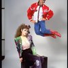 Actors Bernadette Peters and Christopher D'Amboise from the Broadway production of the musical "Song and Dance." (New York)