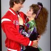 Actors Bernadette Peters and Christopher D'Amboise from the Broadway production of the musical "Song and Dance." (New York)