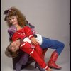 Actors Bernadette Peters and Christopher D'Amboise from the Broadway production of the musical "Song and Dance." (New York)