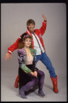 Actors Bernadette Peters and Christopher D'Amboise from the Broadway production of the musical "Song and Dance." (New York)