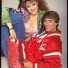 Actors Bernadette Peters and Christopher D'Amboise from the Broadway production of the musical "Song and Dance." (New York)