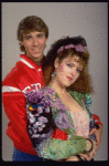 Actors Bernadette Peters and Christopher D'Amboise from the Broadway production of the musical "Song and Dance." (New York)