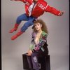 Actors Bernadette Peters and Christopher D'Amboise from the Broadway production of the musical "Song and Dance." (New York)