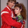 Actors Bernadette Peters and Christopher D'Amboise from the Broadway production of the musical "Song and Dance." (New York)