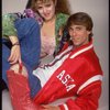 Actors Bernadette Peters and Christopher D'Amboise from the Broadway production of the musical "Song and Dance." (New York)