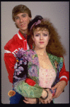 Actors Bernadette Peters and Christopher D'Amboise from the Broadway production of the musical "Song and Dance." (New York)