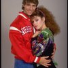 Actors Bernadette Peters and Christopher D'Amboise from the Broadway production of the musical "Song and Dance." (New York)