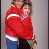 Actors Bernadette Peters and Christopher D'Amboise from the Broadway production of the musical "Song and Dance." (New York)