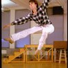 Dancer Christopher D'Amboise at rehearsal for the Broadway production of the musical "Song and Dance." (New York)