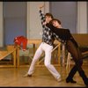 Brother/sister dancers Christopher and Charlotte D'Amboise at rehearsal for the Broadway production of the musical "Song and Dance." (New York)