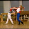 Dancers Christopher D'Amboise and Mary Ann Lamb at rehearsal for the Broadway production of the musical "Song and Dance." (New York)