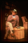 Actor Robert Morse as author Truman Capote in a scene from the Broadway production of the one-man play "Tru." (New York)