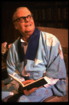 Actor Robert Morse as author Truman Capote in a scene from the Broadway production of the one-man play "Tru." (New York)