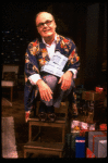 Actor Robert Morse as author Truman Capote in a scene from the Broadway production of the one-man play "Tru." (New York)