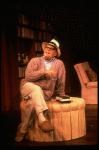 Actor Robert Morse as author Truman Capote in a scene from the Broadway production of the one-man play "Tru." (New York)