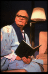 Actor Robert Morse as author Truman Capote in a scene from the Broadway production of the one-man play "Tru." (New York)