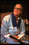 Actor Robert Morse as author Truman Capote in a scene from the Broadway production of the one-man play "Tru." (New York)