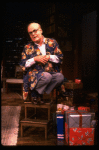 Actor Robert Morse as author Truman Capote in a scene from the Broadway production of the one-man play "Tru." (New York)