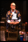 Actor Robert Morse as author Truman Capote in a scene from the Broadway production of the one-man play "Tru." (New York)