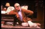 Actor Robert Morse as author Truman Capote in a scene from the Broadway production of the one-man play "Tru." (New York)