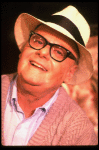 Actor Robert Morse as author Truman Capote in a scene from the Broadway production of the one-man play "Tru." (New York)