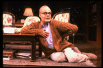 Actor Robert Morse as author Truman Capote in a scene from the Broadway production of the one-man play "Tru." (New York)