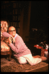 Actor Robert Morse as author Truman Capote in a scene from the Broadway production of the one-man play "Tru." (New York)