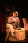 Actor Robert Morse as author Truman Capote in a scene from the Broadway production of the one-man play "Tru." (New York)