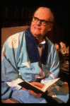 Actor Robert Morse as author Truman Capote in a scene from the Broadway production of the one-man play "Tru." (New York)