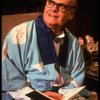 Actor Robert Morse as author Truman Capote in a scene from the Broadway production of the one-man play "Tru." (New York)